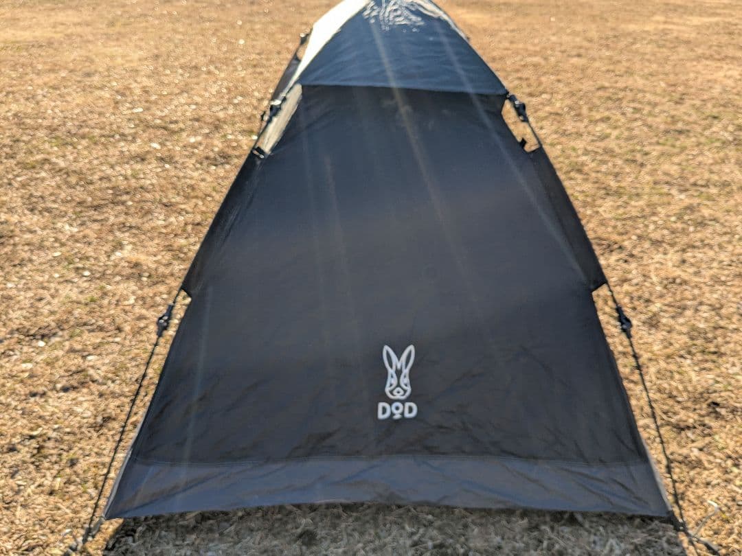 DOD　ワンタッチテント　ブラック　T2-629-BK