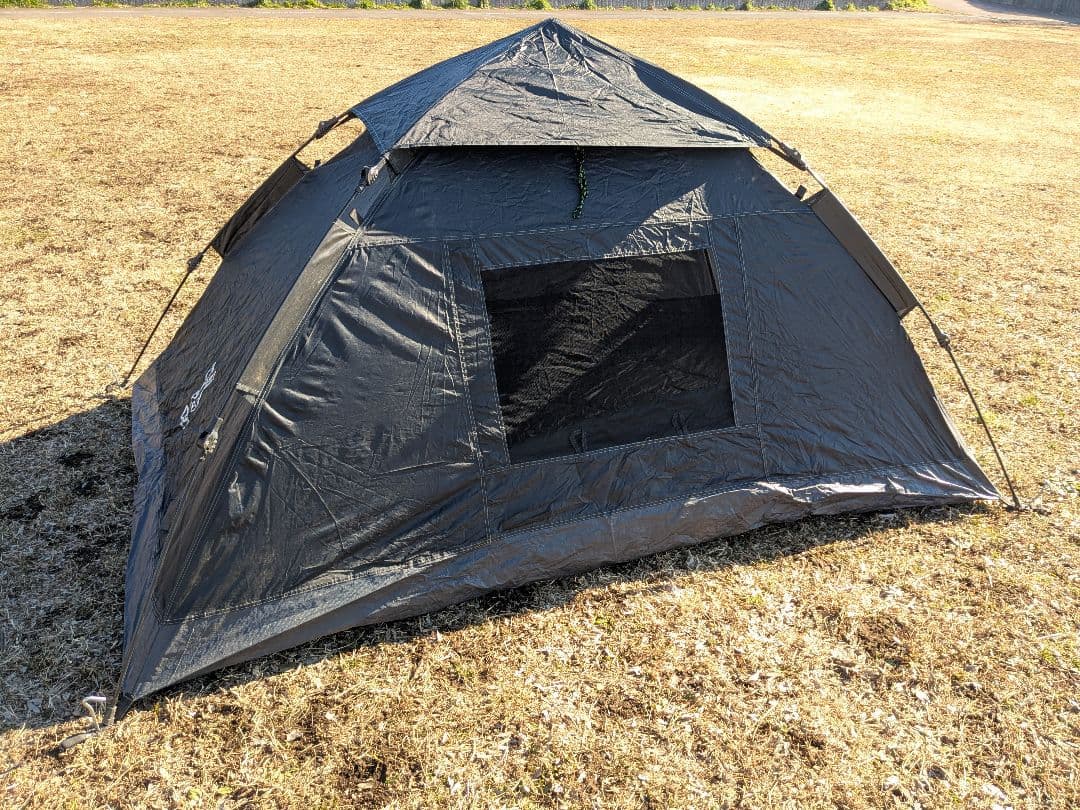 DOD　ワンタッチテント　ブラック　T2-629-BK