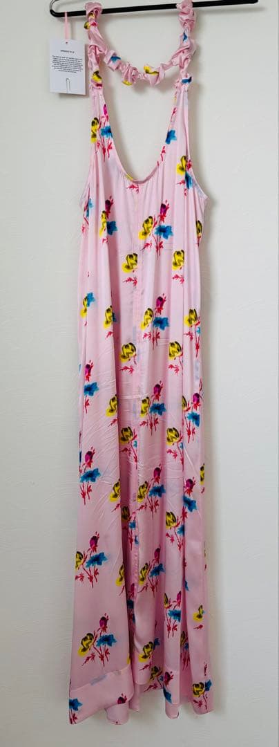 【タグ付き・美品】GANNI ガニー フローラル スリップワンピース