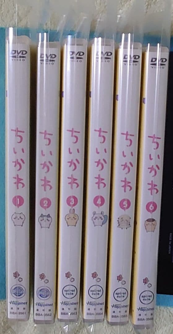 【美品】ちいかわ DVD 6巻セット 通常版
