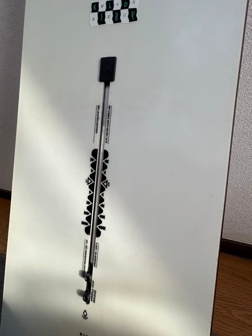 BURTON KILROY TWIN 155 スノーボード キャンバー