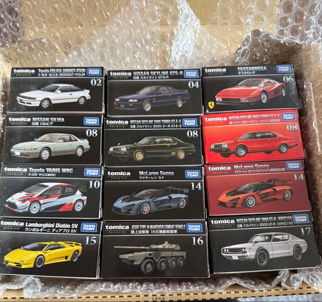 復*z様 トミカプレミアムミニカー　12台セット　まとめ売り