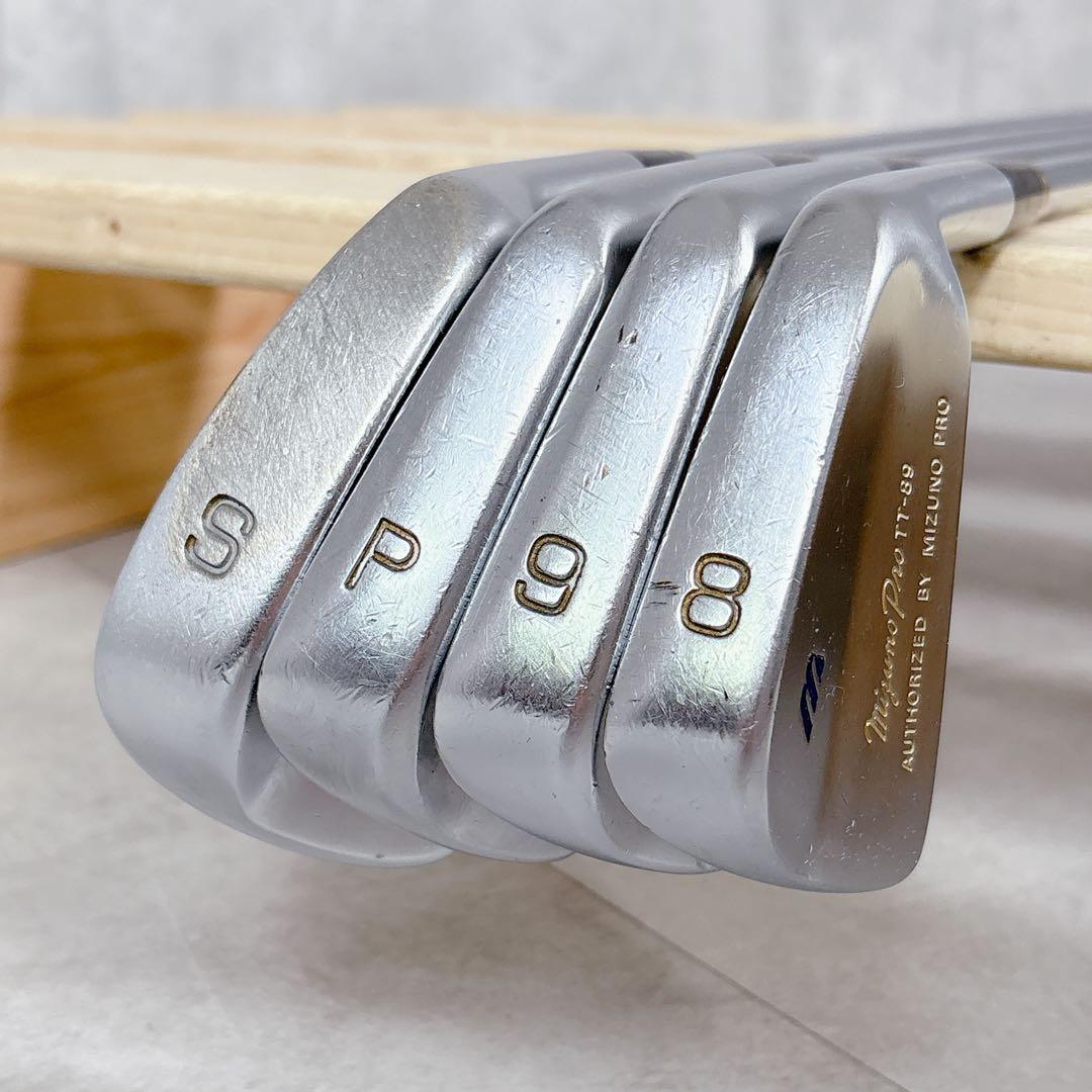 T674 ミズノプロ TT-89 マッスルバック アイアンセット 4本 S200