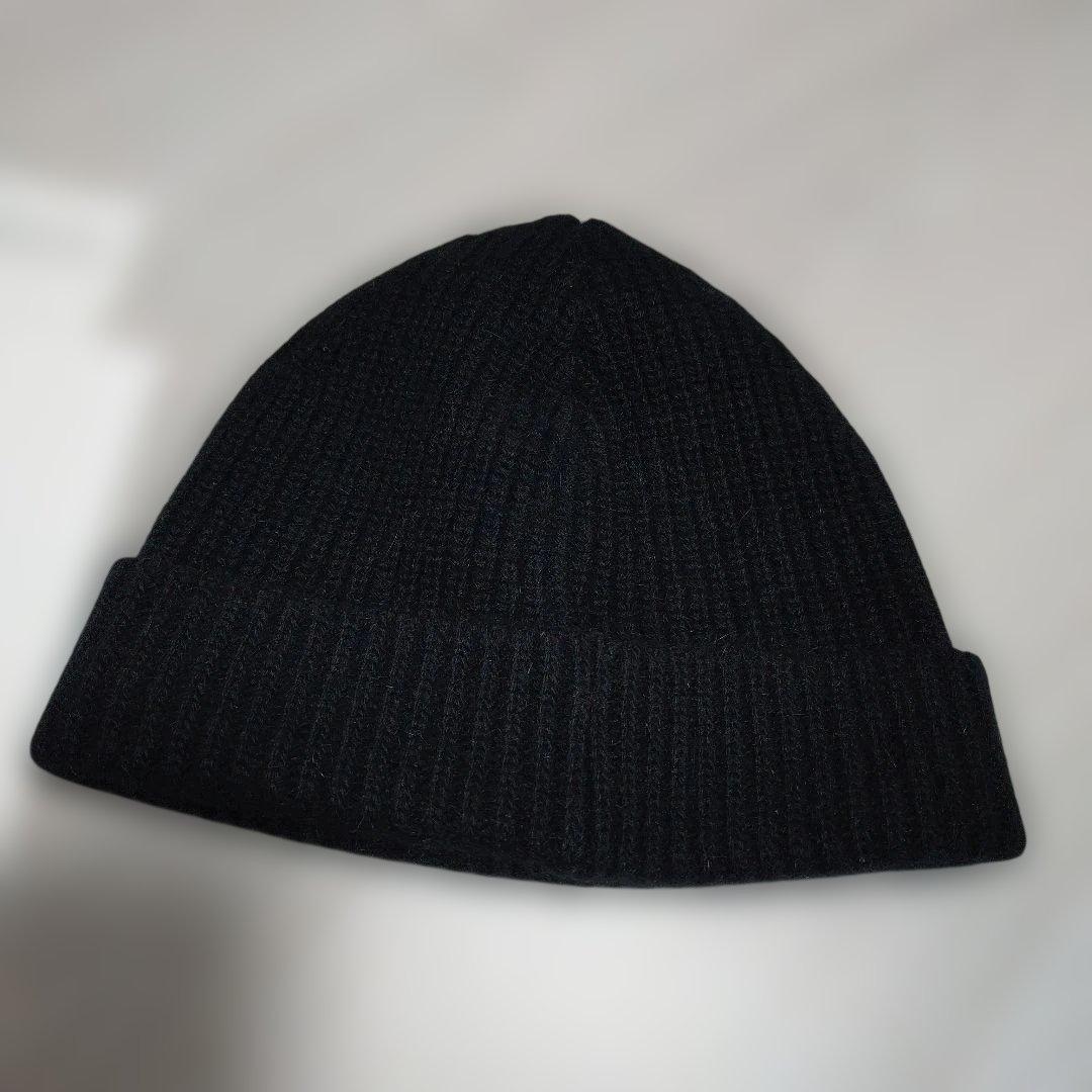CELINE　ニット帽　ブラック