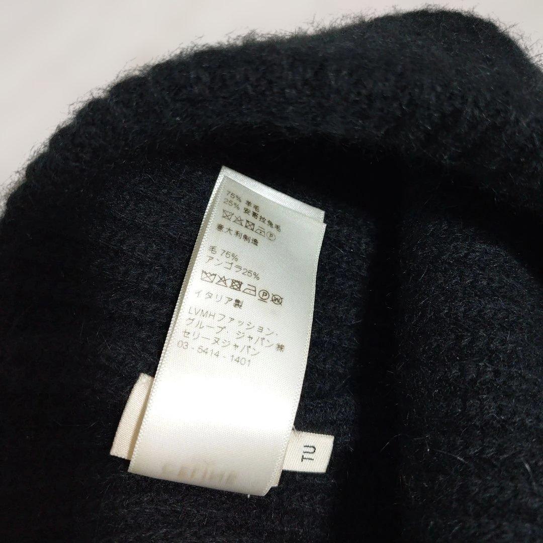 CELINE　ニット帽　ブラック