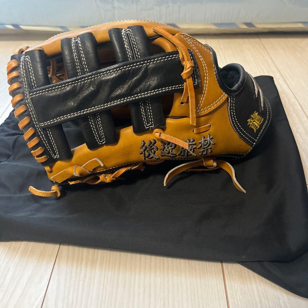 軟式グローブ SAEKI 外野用　左利き用　オーダー