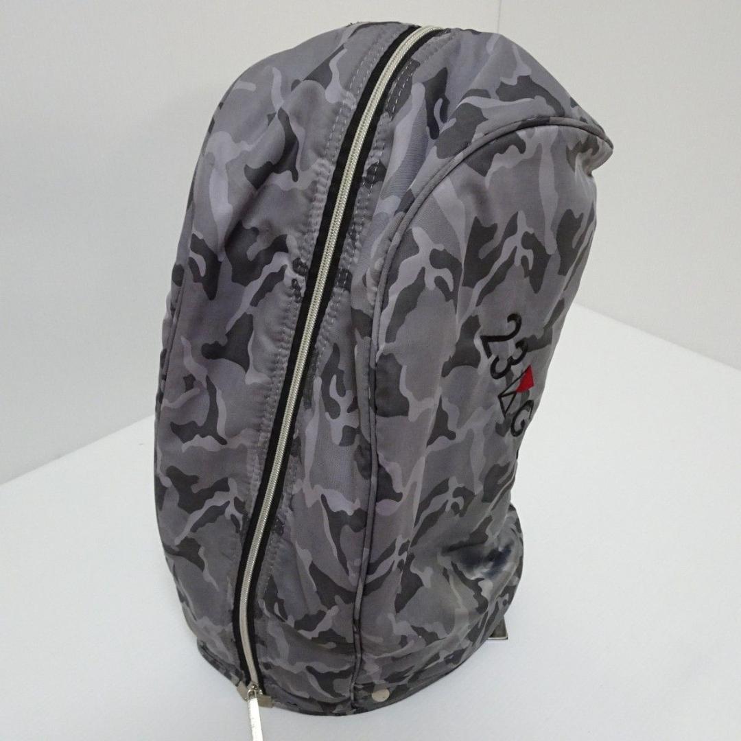 23区GOLF キャディバッグ 9.5型 カートタイプ 迷彩 ONWARD