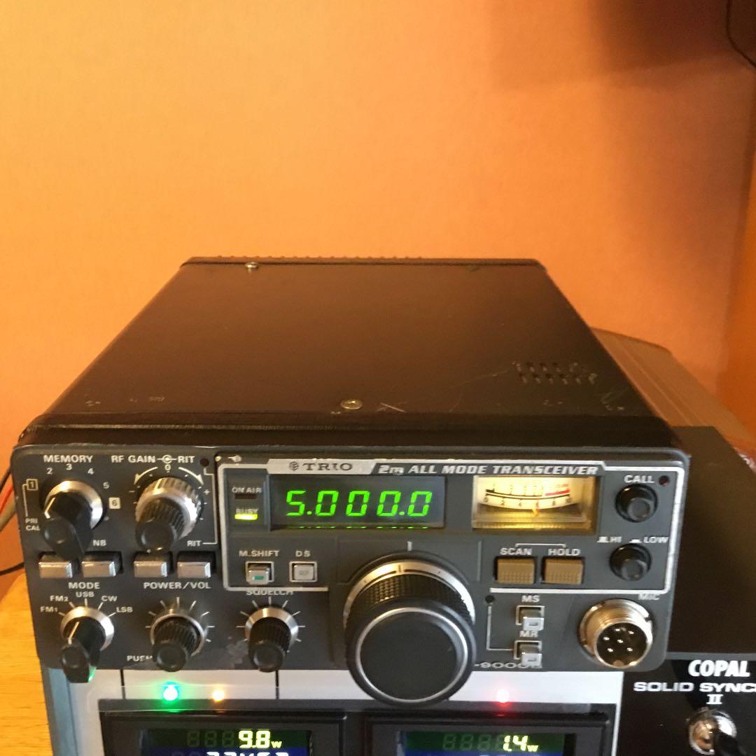 トリオTR-9000G. 144MhzオールモードS W R パワーメーター付