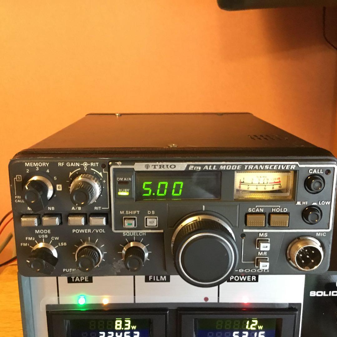 トリオTR-9000G. 144MhzオールモードS W R パワーメーター付