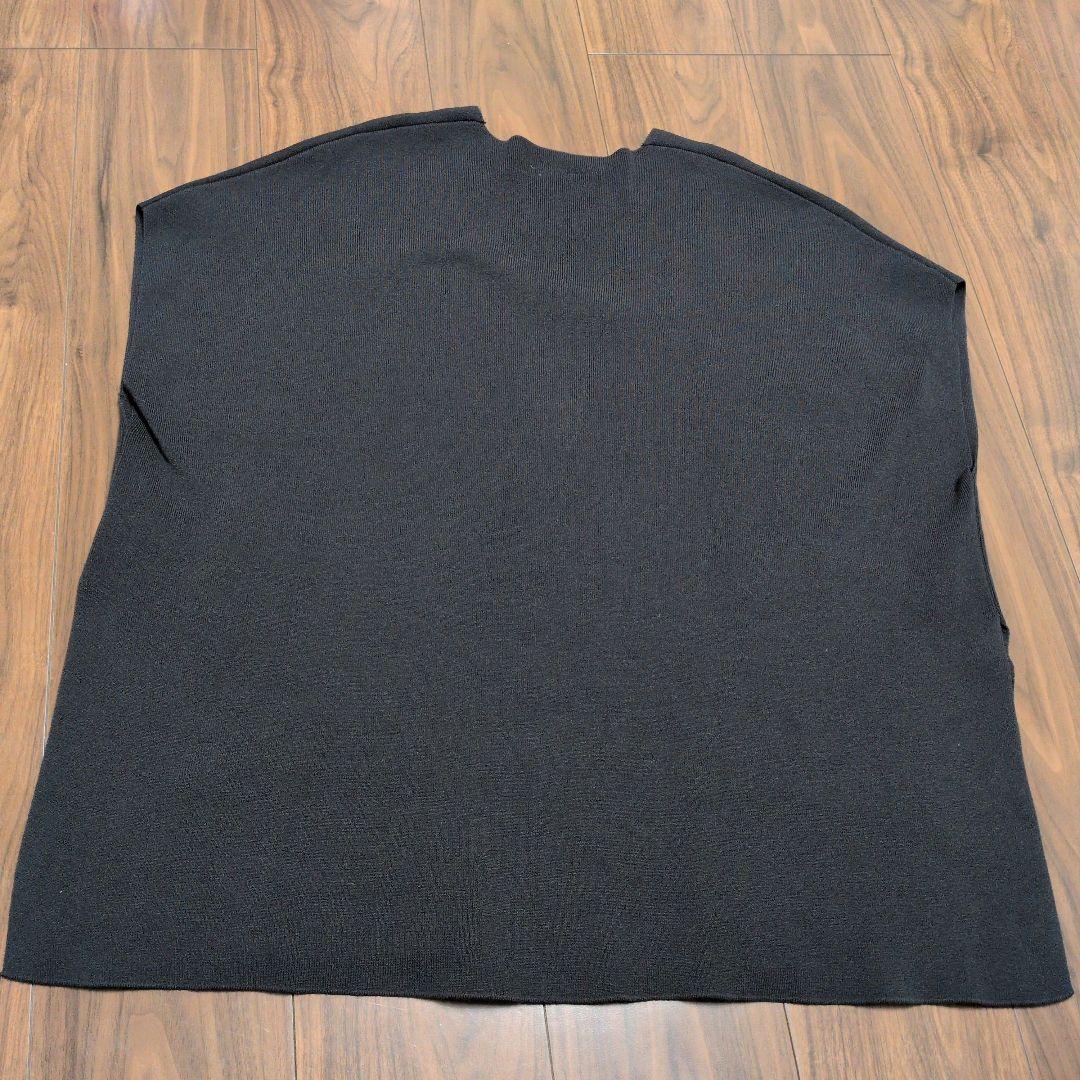 BEARDSLEY ビアズリー 黒 Vネック ニット ベスト ジレ