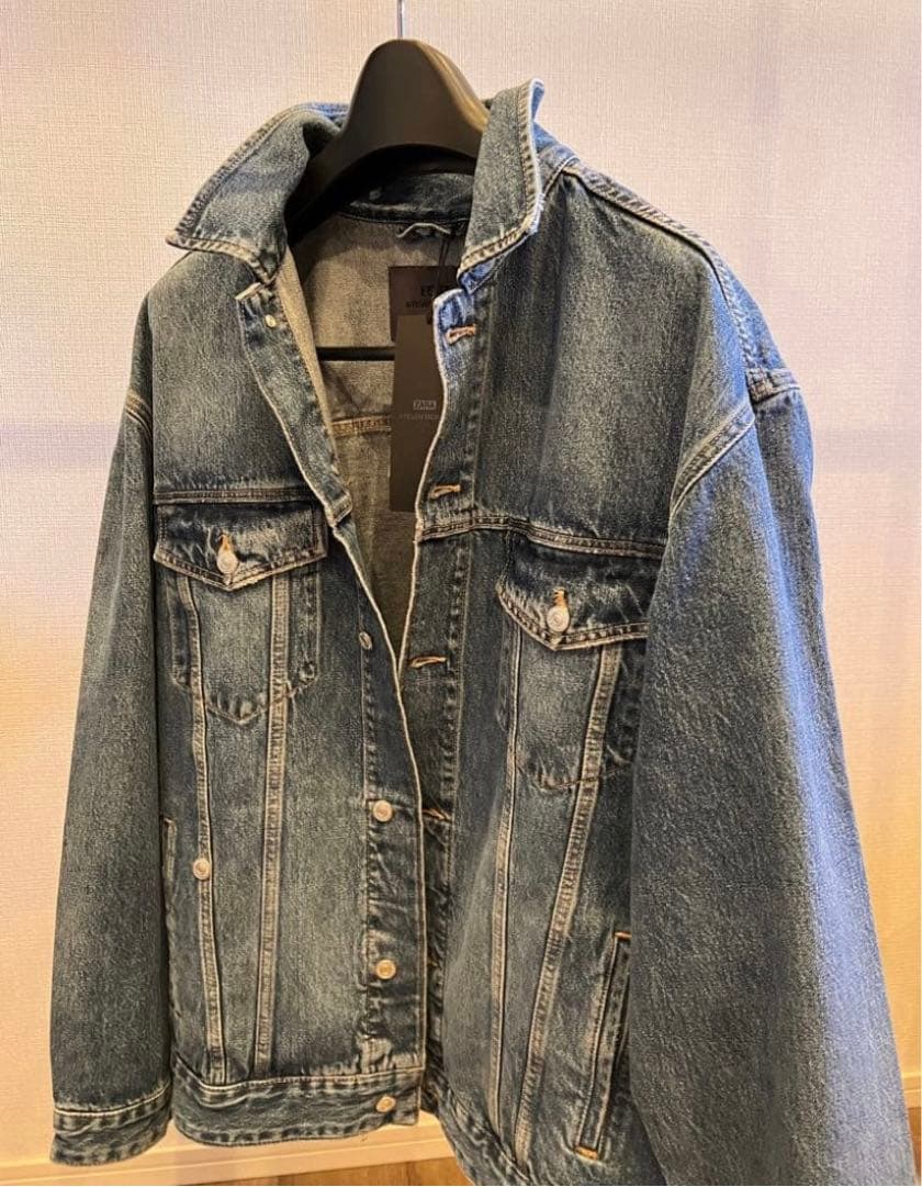 オーバーサイズ STEVEN MEISEL デニムジャケット 希少 Sサイズ