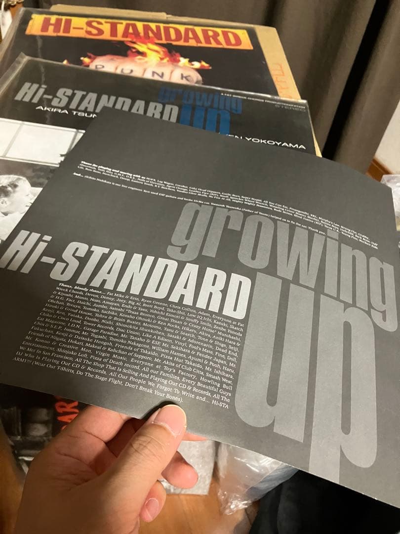 ハイスタ　ハイスタンダード　レコード　セット　　Hi-standard