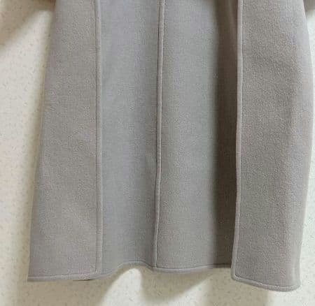 Chloe グレージュ ポンチョスタイルコート