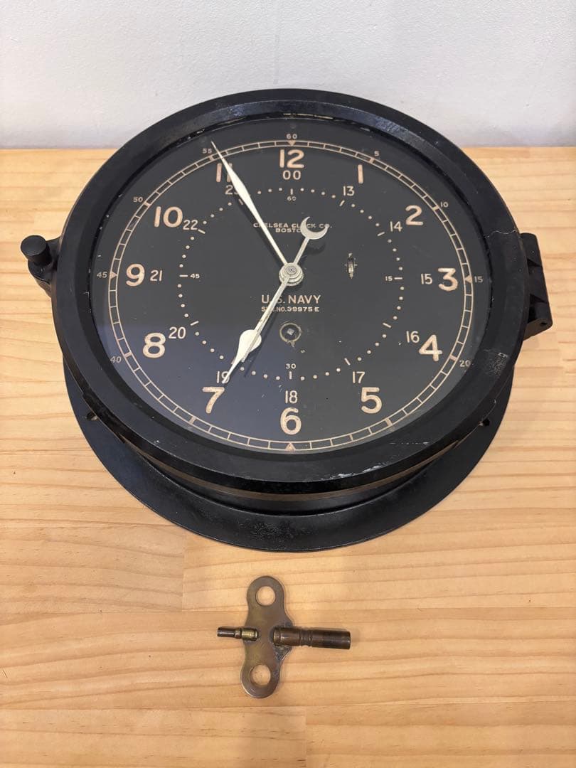 CHELSEA CLOCK U.S. NAVY 置時計