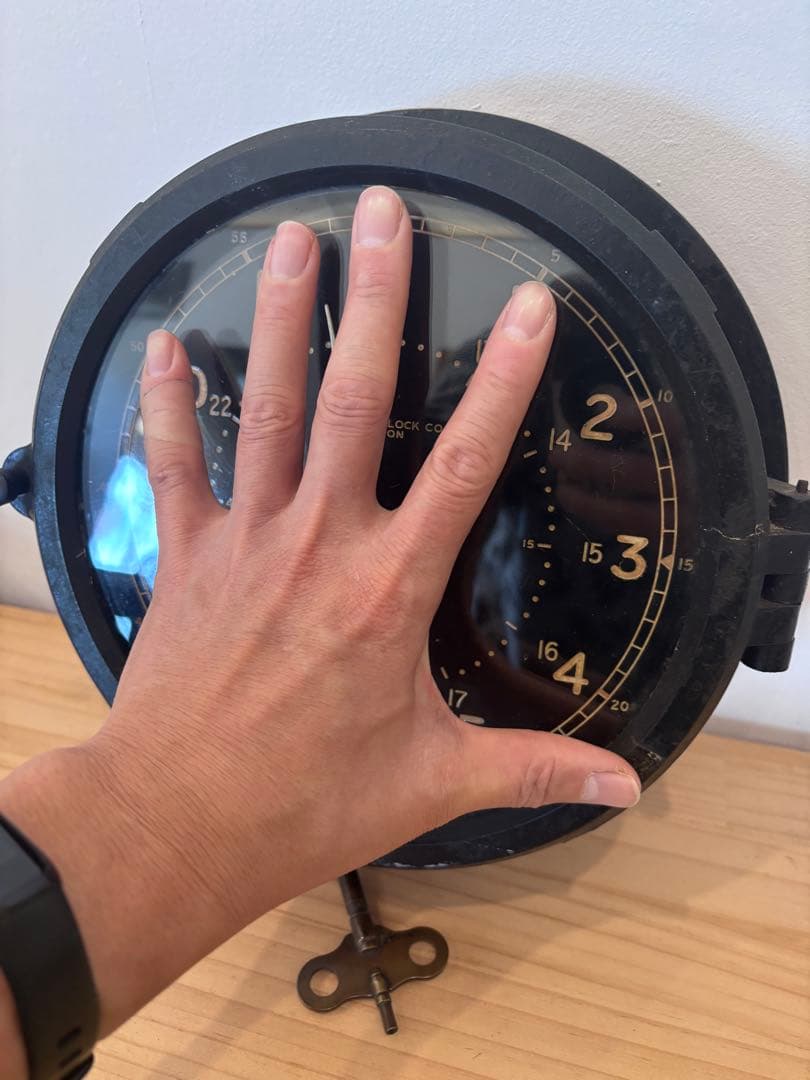 CHELSEA CLOCK U.S. NAVY 置時計