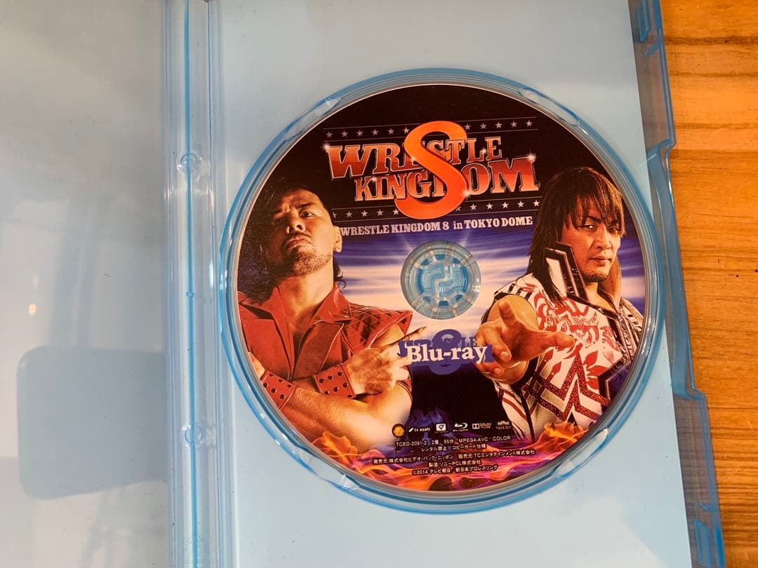 N0201-22★WRESTLE KINGDOM8 DVD 2014 東京ドーム