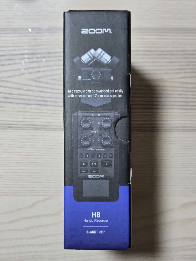 配信機器・PA機器・レコーディング機器 H6/BLK(Handy Recorder)