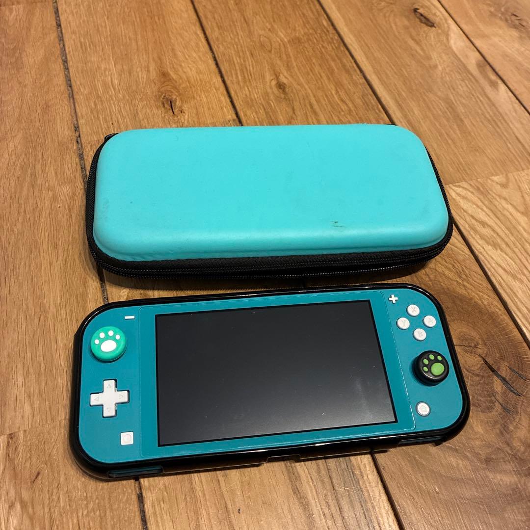 Nintendo Switch Lite ターコイズ　ケース付き