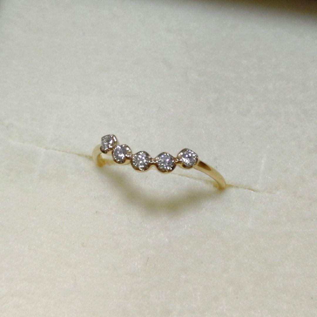 AVARON　K18YG　9号　Julian Ring