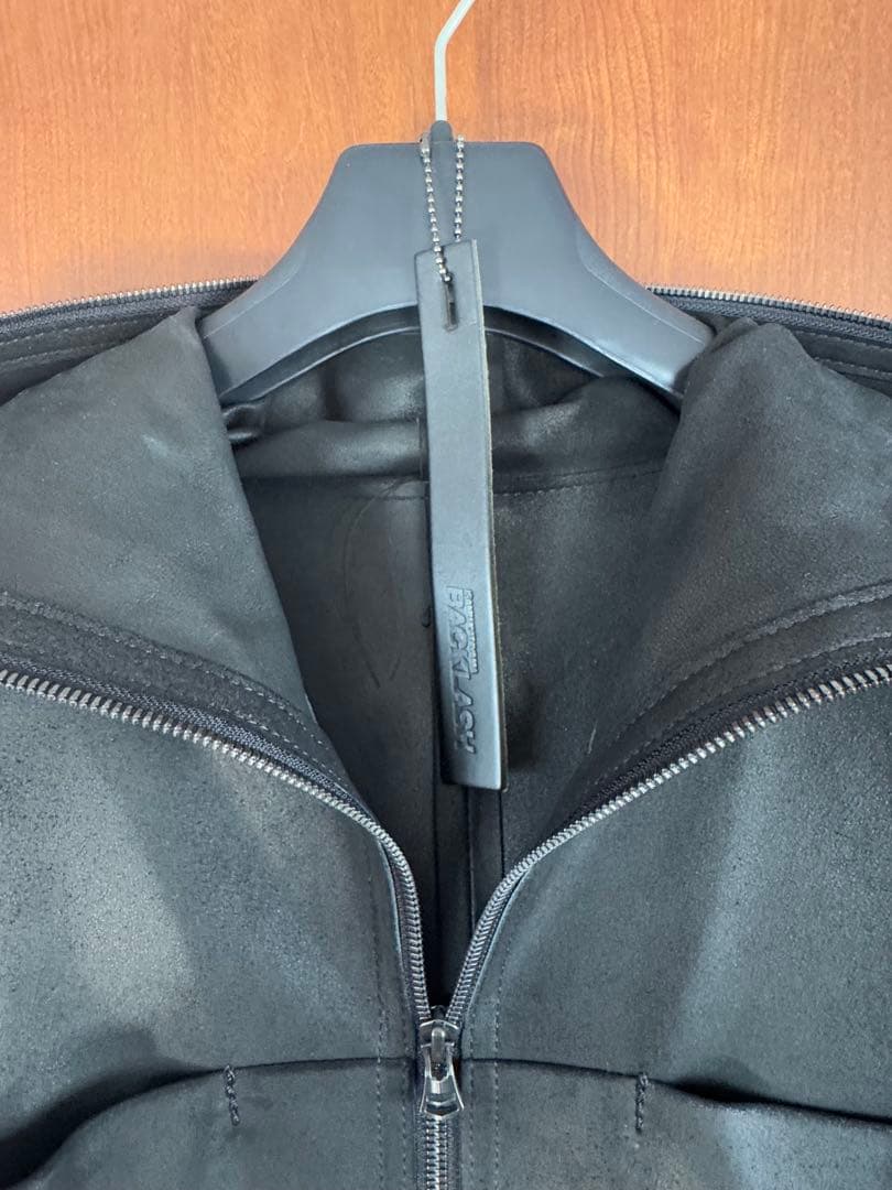 ISAMU KATAYAMA BACKLASH レザーフードジャケット　美品