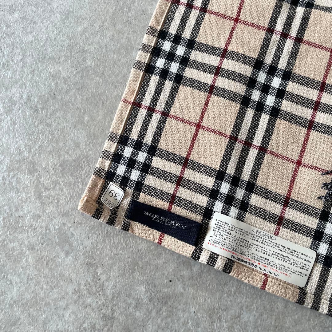 新品未使用 【5枚セット】バーバリー タオルセット チェック