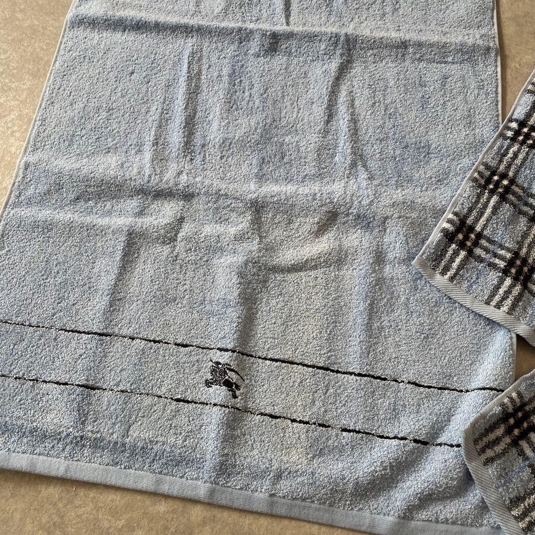 新品未使用 【5枚セット】バーバリー タオルセット チェック