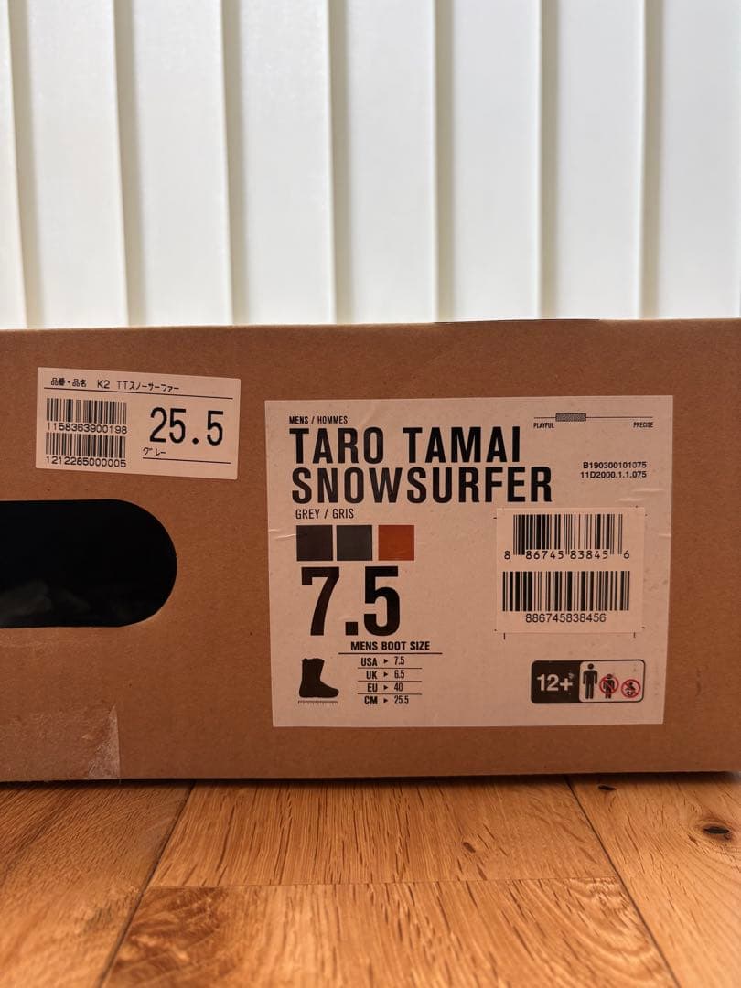 【24/18 】K2 TT TARO TAMAI 25.5