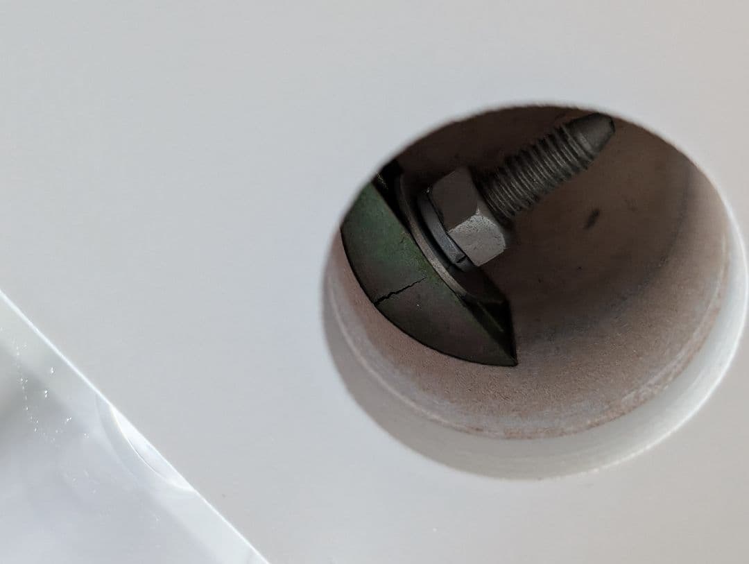 USED/スペースエイジ Y2K アクリルレッグ センターテーブル モダン