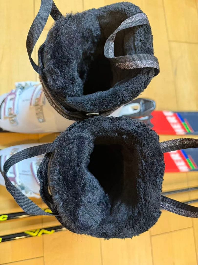 ロシニョール　レディース　スキー３点セット　板140センチ　ブーツ23.5センチ