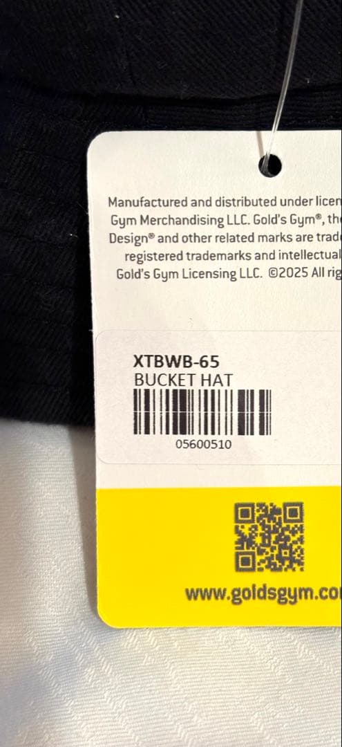 ゴールドジム★1965年創設記念バケットハット★レア！ベニス本店限定品