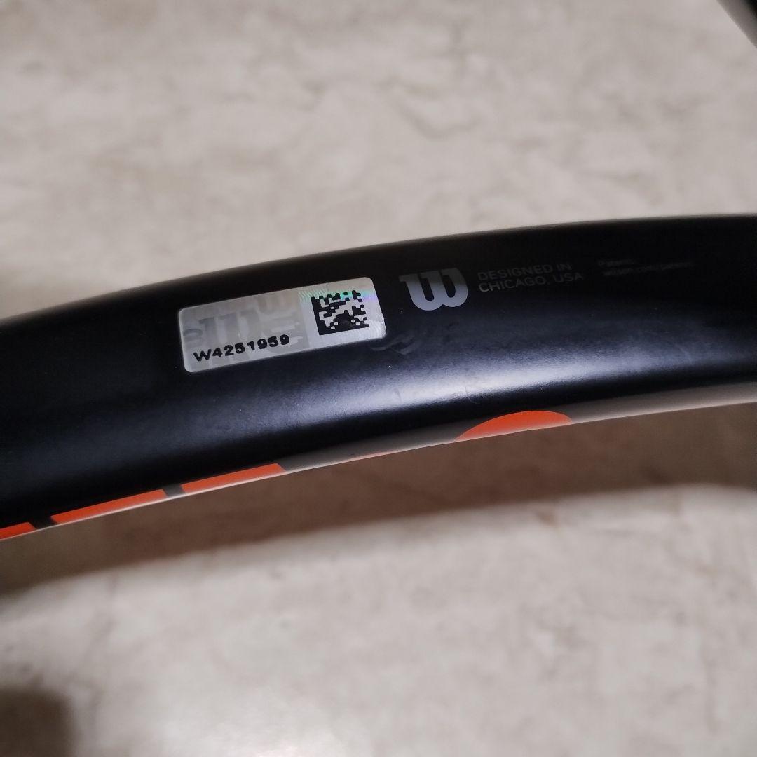 ウィルソン BURN 100S Version 4.0 硬式テニスラケット