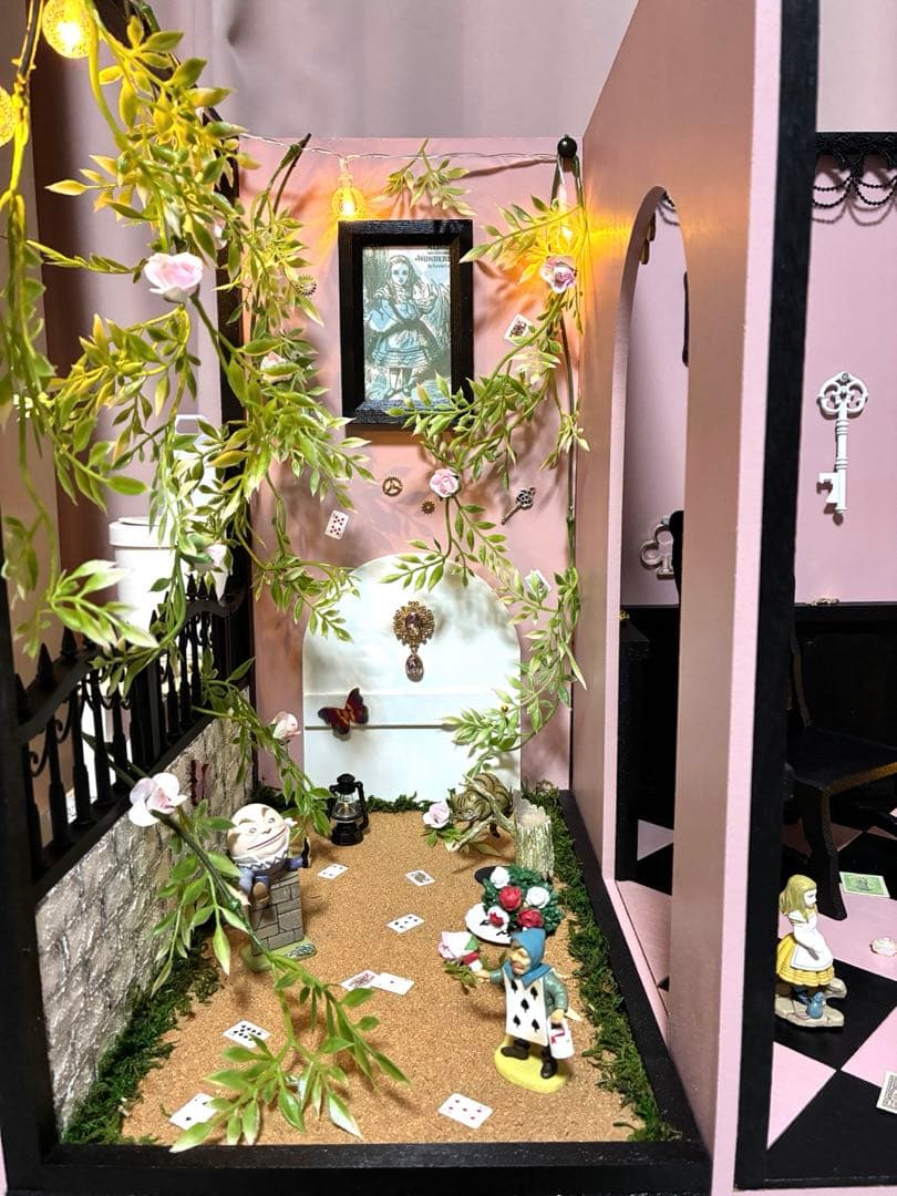 訳あり価格❣️ ドールハウス 木製　#181