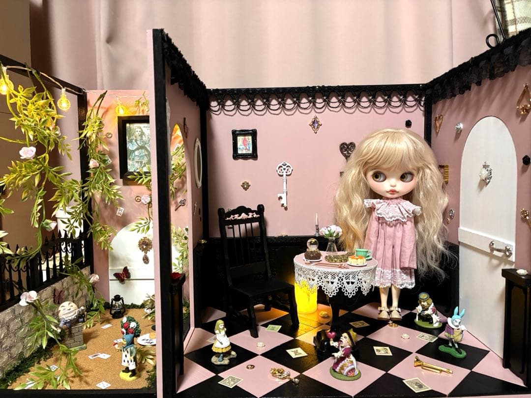 訳あり価格❣️ ドールハウス 木製　#181