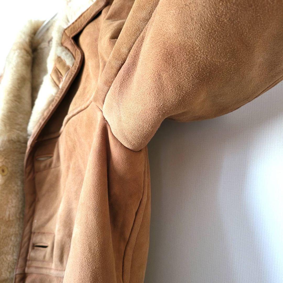 VAN JAC シープスキン ムートンコート M ヴァンヂャケット