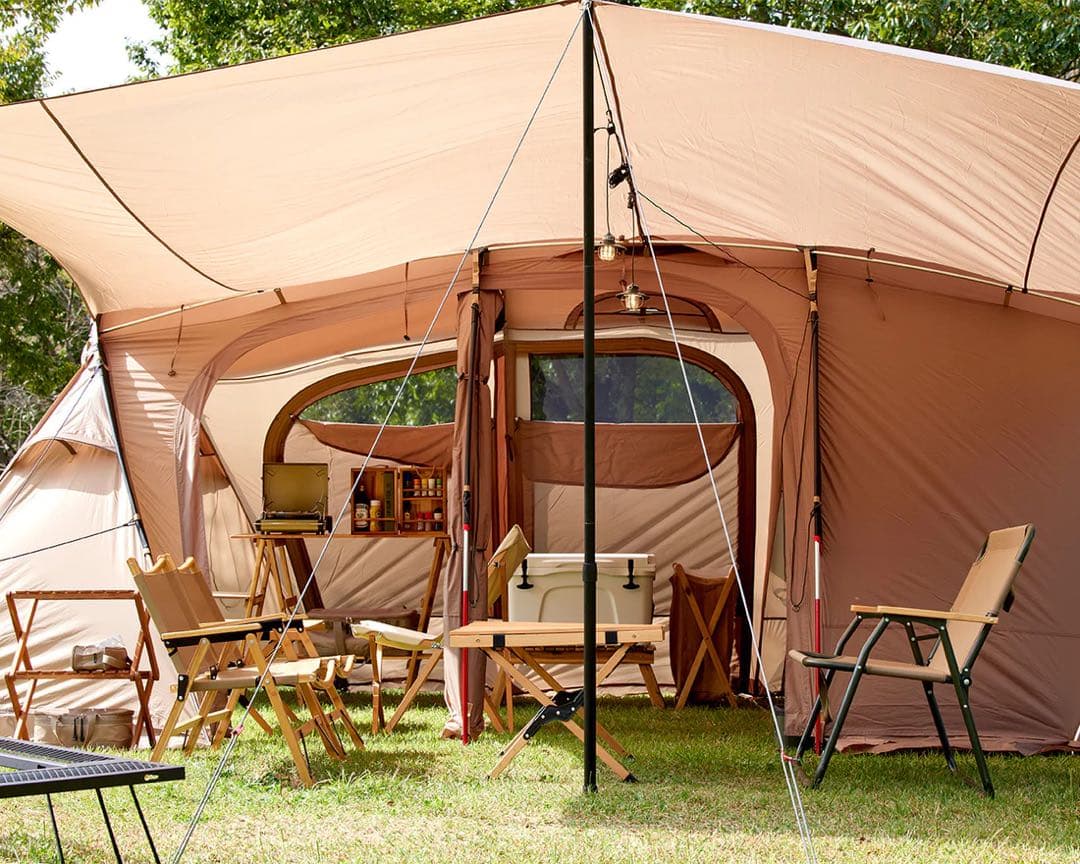 新品未使用　クアトロアーチ２ルームテント＋RF