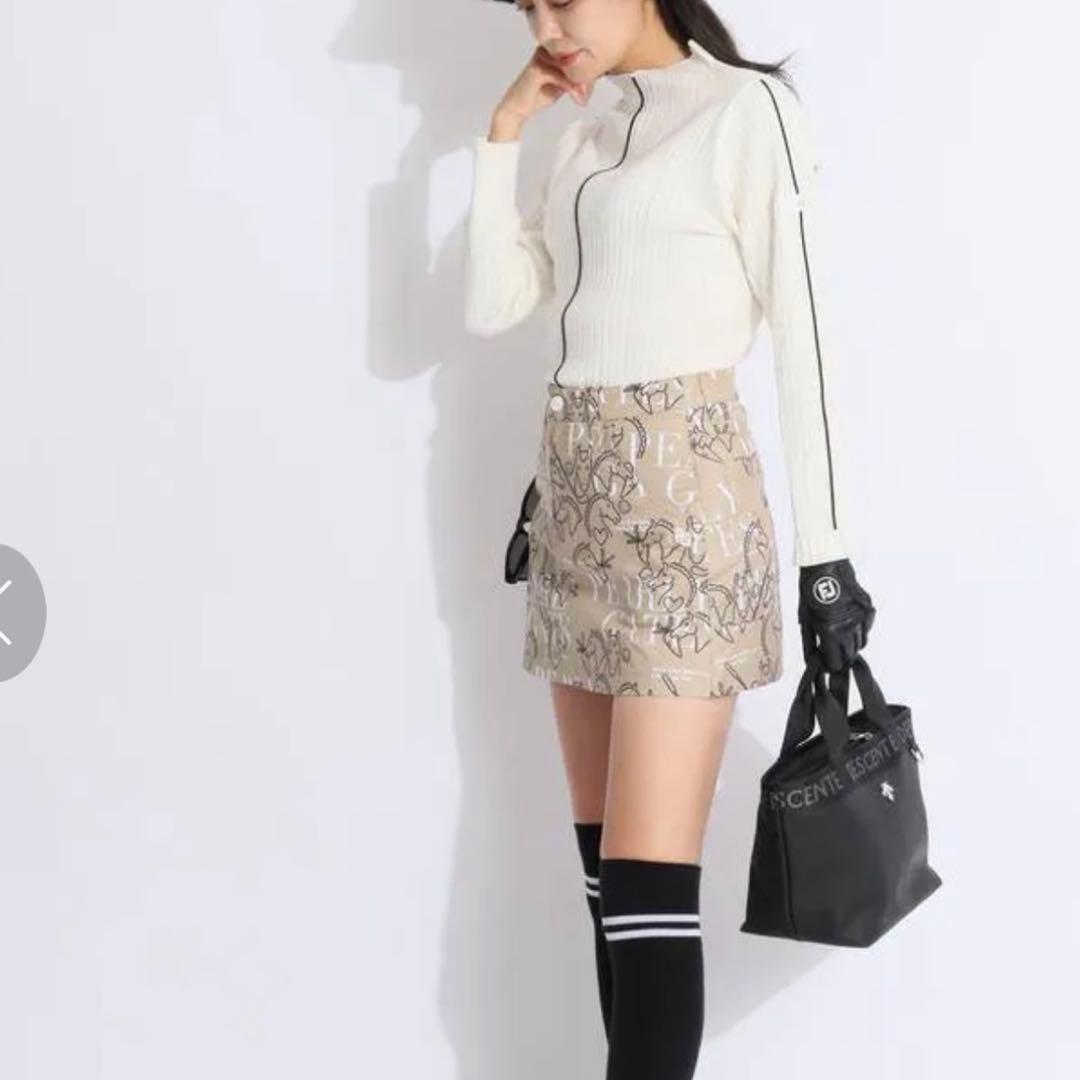 パーリーゲイツレディースゴルフウェア新品スカート