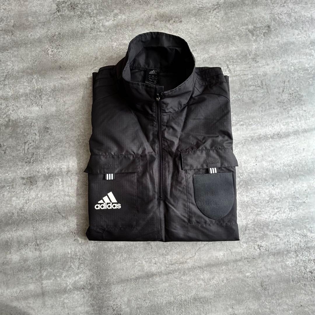 アディダス 審判服 長袖 ナイロン レフェリー ロングスリーブ ピステ