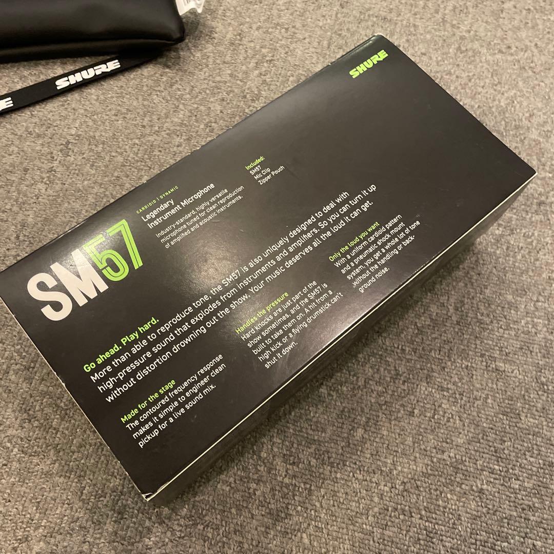SHURE SM57 ダイナミックマイク 送料込 シュア