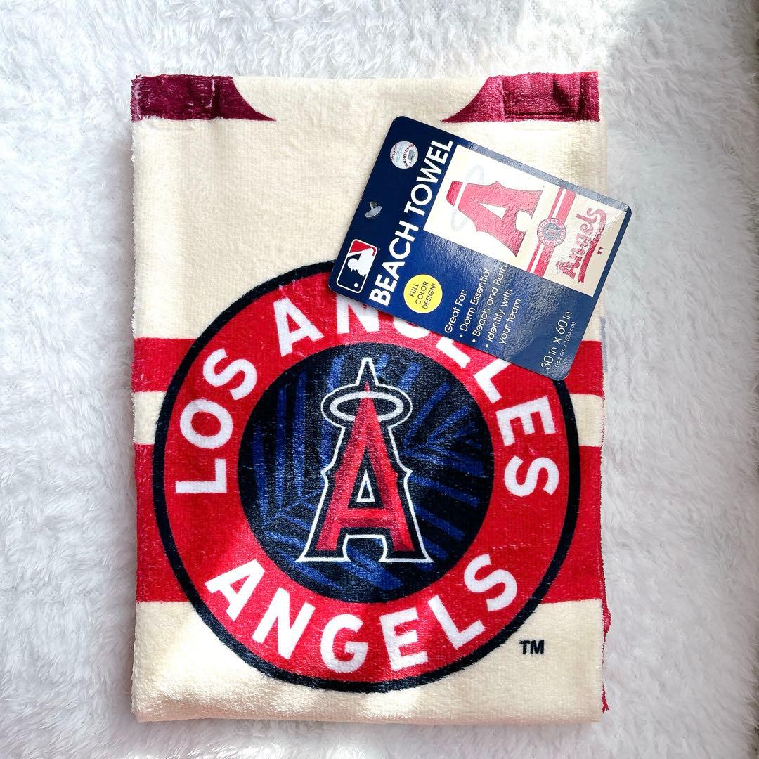 入手困難・完売品✨ロサンゼルス エンゼルス ビーチタオル ブランケット 大谷翔平
