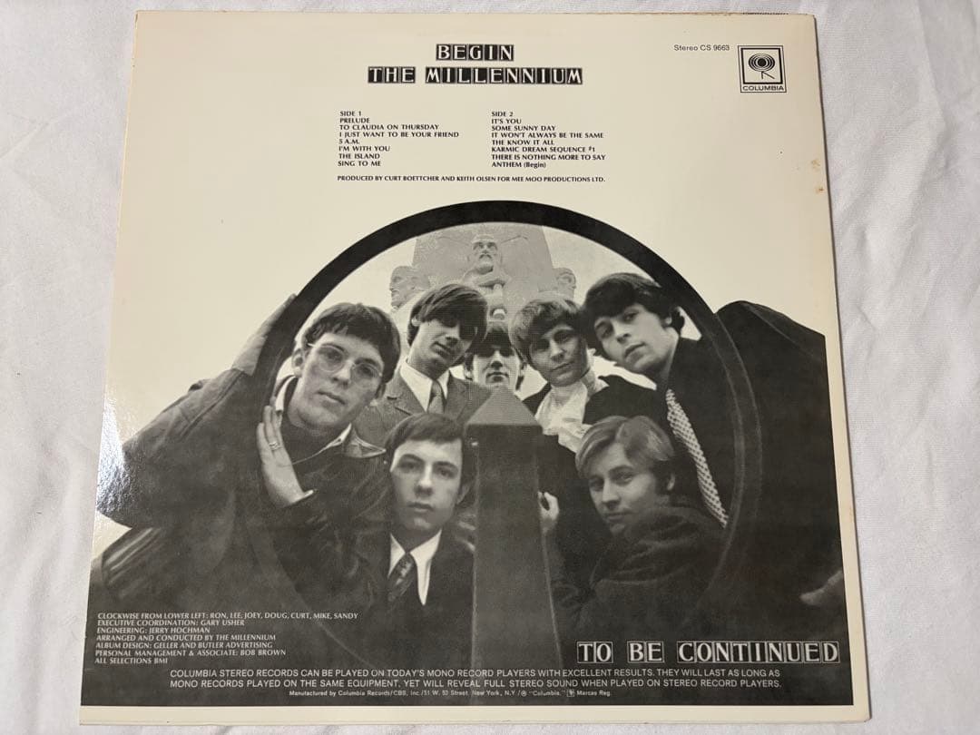 MILLENNIUM - BEGIN ソフトロック超名盤LP