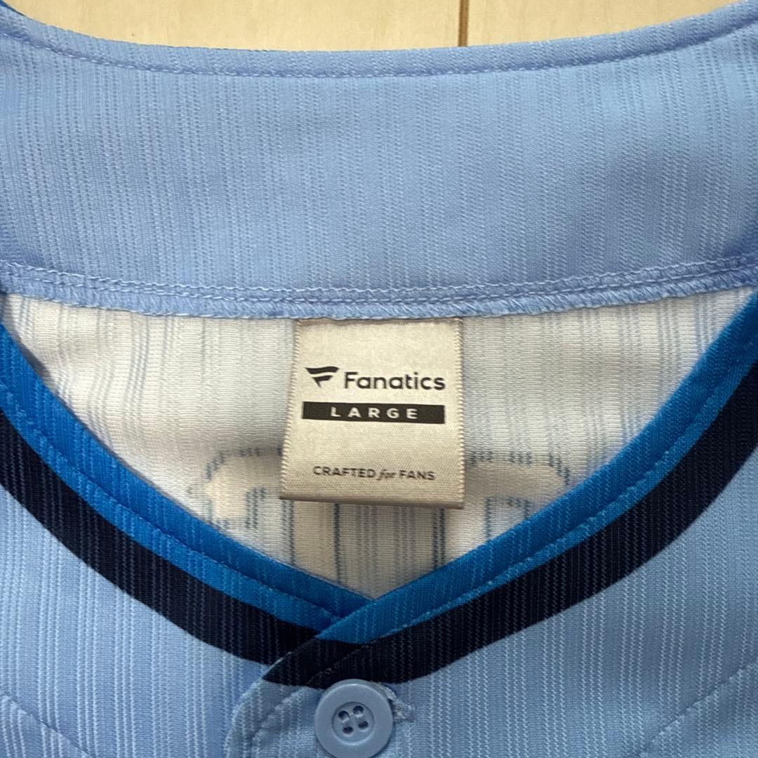 埼玉西武ライオンズ　サマーブルーユニフォーム Lサイズ 古賀悠斗