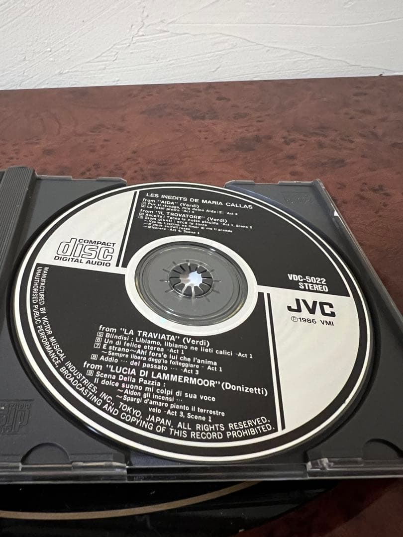 廃盤・美品　マリア・カラス 幻の未発表音源集 帯付 1986年盤クラシックCD