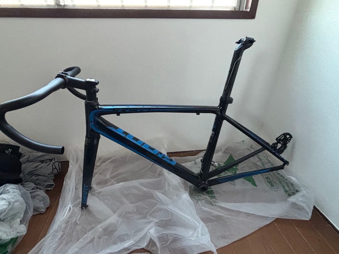 Giant TCR ロードバイクフォークカーボンフレームSサイズコンポ付属なし