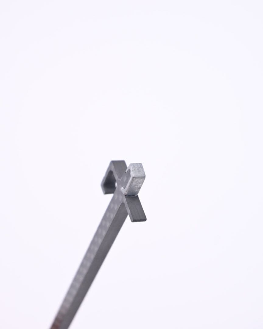 【新品未使用】カーボン製 超軽量ULテントペグ × 6本セット