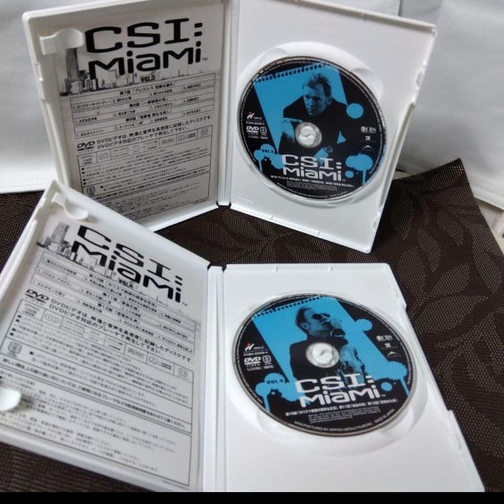 DVD「CSI:Miami　マイアミ コンプリート・ボックス Ⅰ〈4枚組 〉」