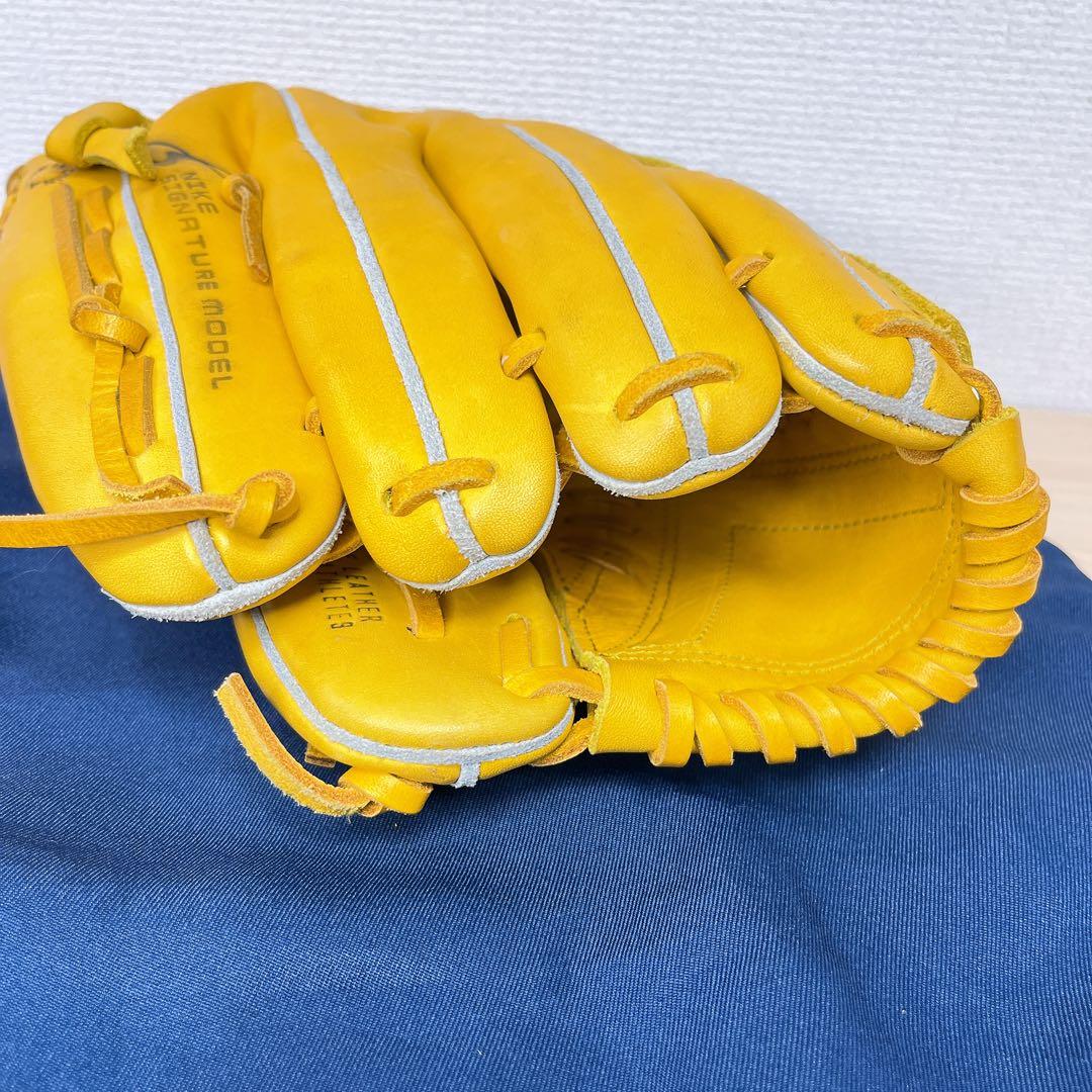 【美品】ダルビッシュ有モデル NIKE（ナイキ）軟式グローブ 投手用 左