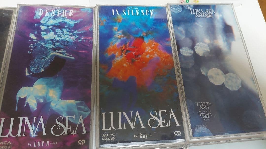 LUNA SEA　関連 CD(アルバム8種、シングル2１種) セット