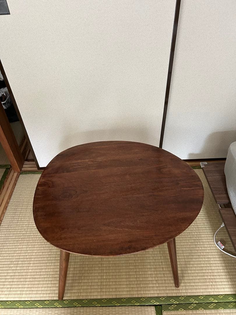 ZARA  ベベルウッド サイドテーブル ネストテーブル ローテーブル