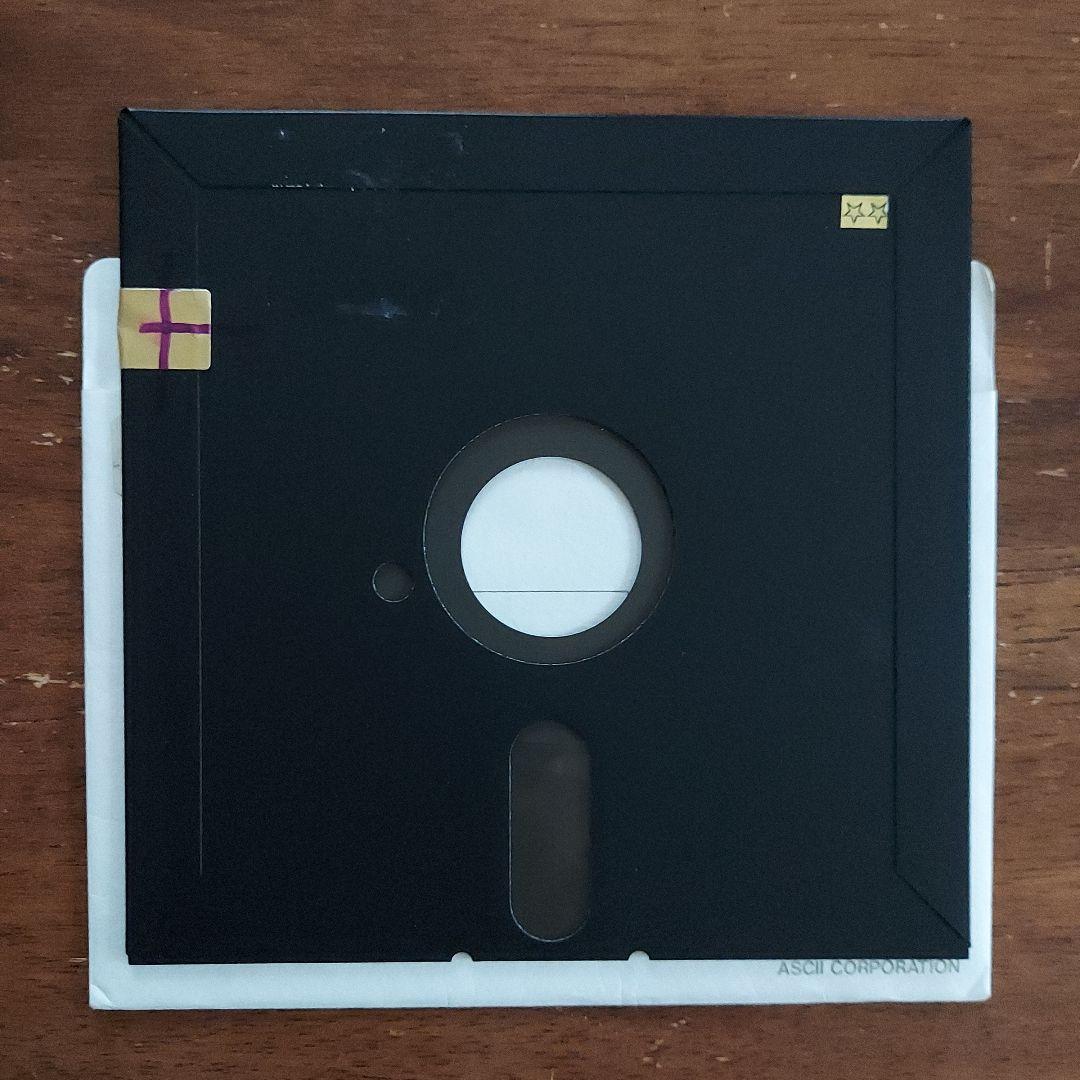 戦場の狼　レトロパソコンゲームソフト　PC-8801 5インチFD