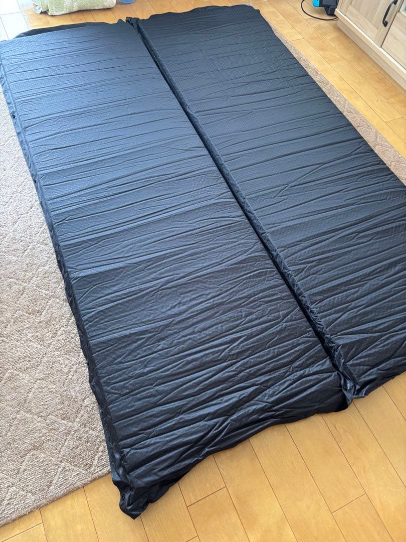 VENTLAX キャンプマット エアーマット インフレーターマット２枚セット